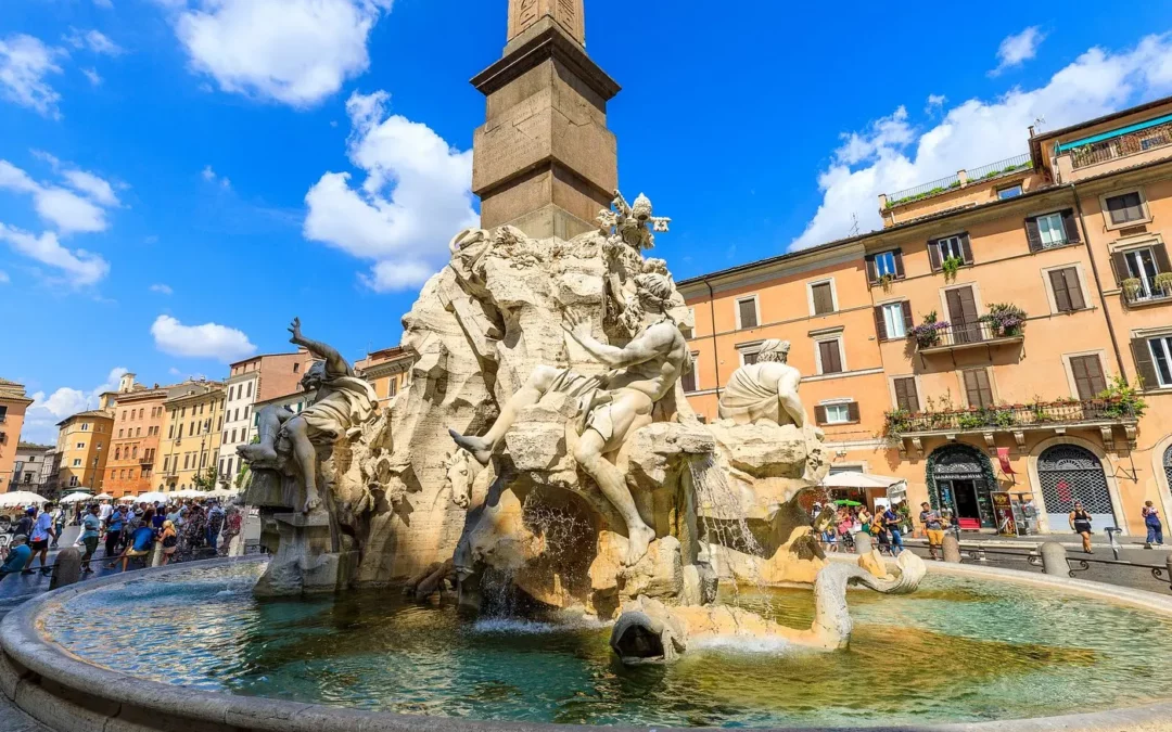The Fountains of Piazza Navona: Legends and History in the Heart of Rome
